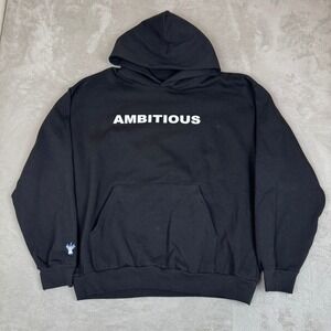VeeFriends Ambitious Angel Song Hoodie Mens 2XL Black Preowned Pullover Gary Vee